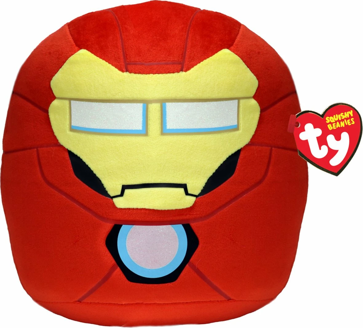 Lodër e butë për fëmijë Ty Squishy Beanies - Iron Man, 35cm 