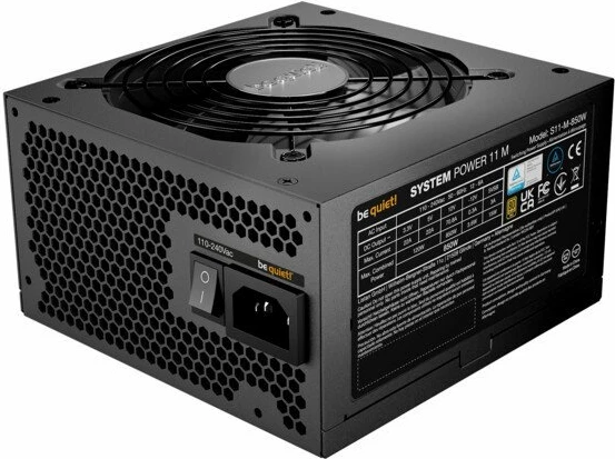 Furnizues rryme be quiet! System Power 11 M BP018EU 850W 80+ Gold, i zi, Bulk