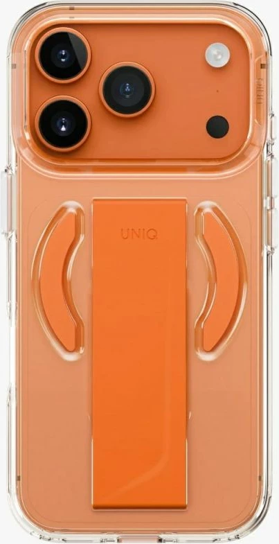 Maskë telefoni UNIQ Heldro Air Magclick Charging për iPhone 17 Pro, portokalli