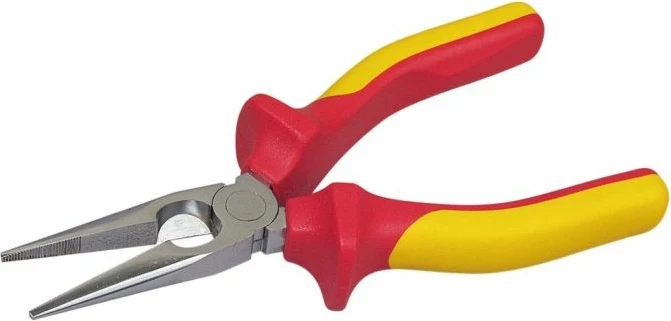 Pinca konike Stanley MAXSTEEL 0-84-006, 1000V, 160mm, kuqe/verdhë