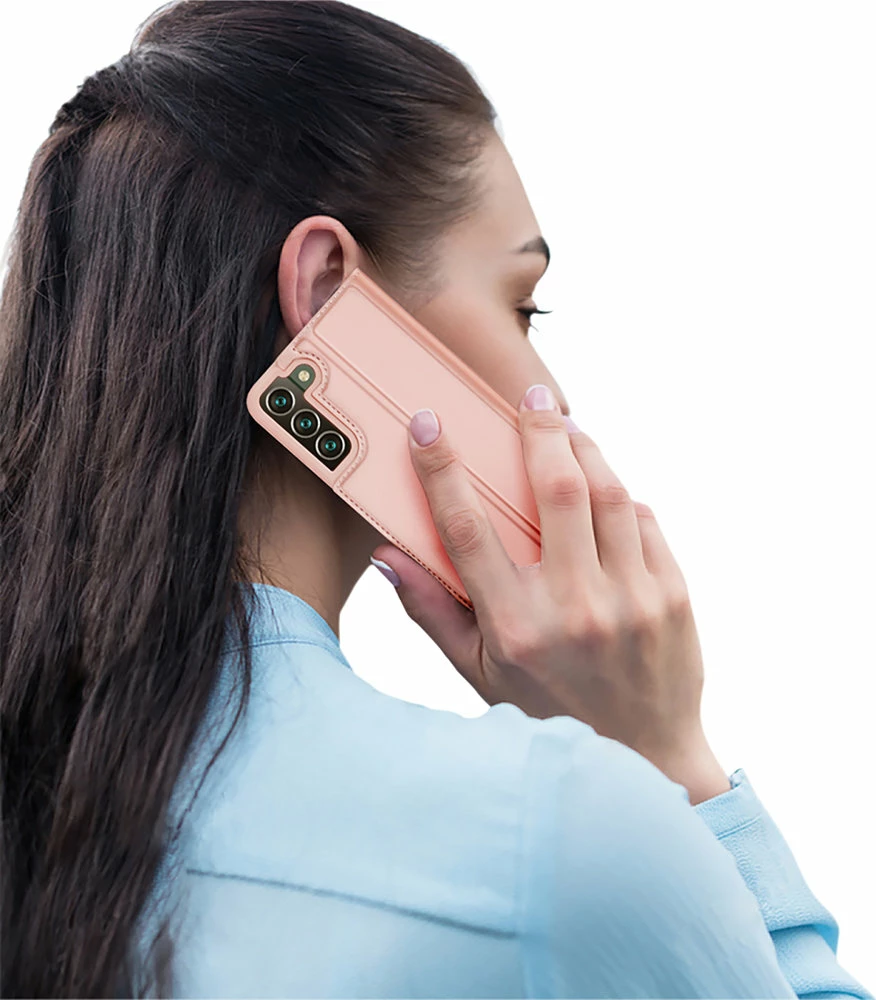 Mbështjellës Dux Ducis Skin Pro për Samsung Galaxy S22+, rozë