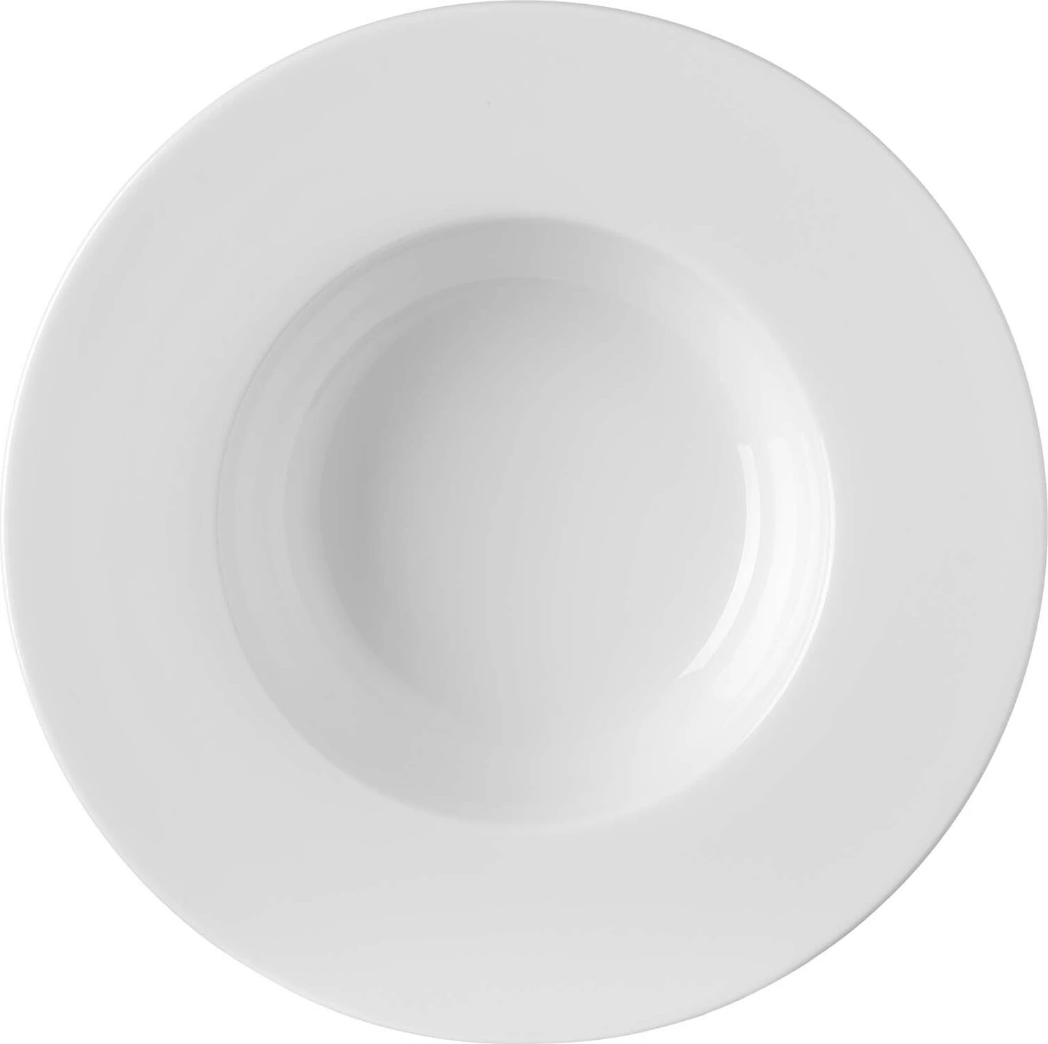 Pjatë për pasta Fine Dine Pure Bianco 260 mm, porcelan i vitrikuar, e bardhë, set 3 copë