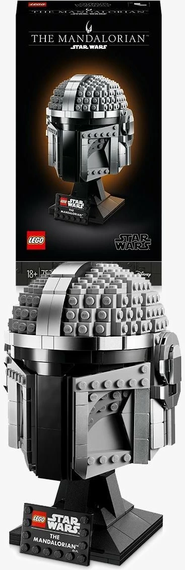Set ndërtimi LEGO Star Wars The Mandalorian Helmet, 584 pjesë, shumëngjyrësh