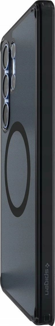 Mbështjellës Spigen Ultra Hybrid Mag ACS08960 për Samsung Galaxy S25 Ultra, MagSafe, hibrid TPU/PC, Frost Black