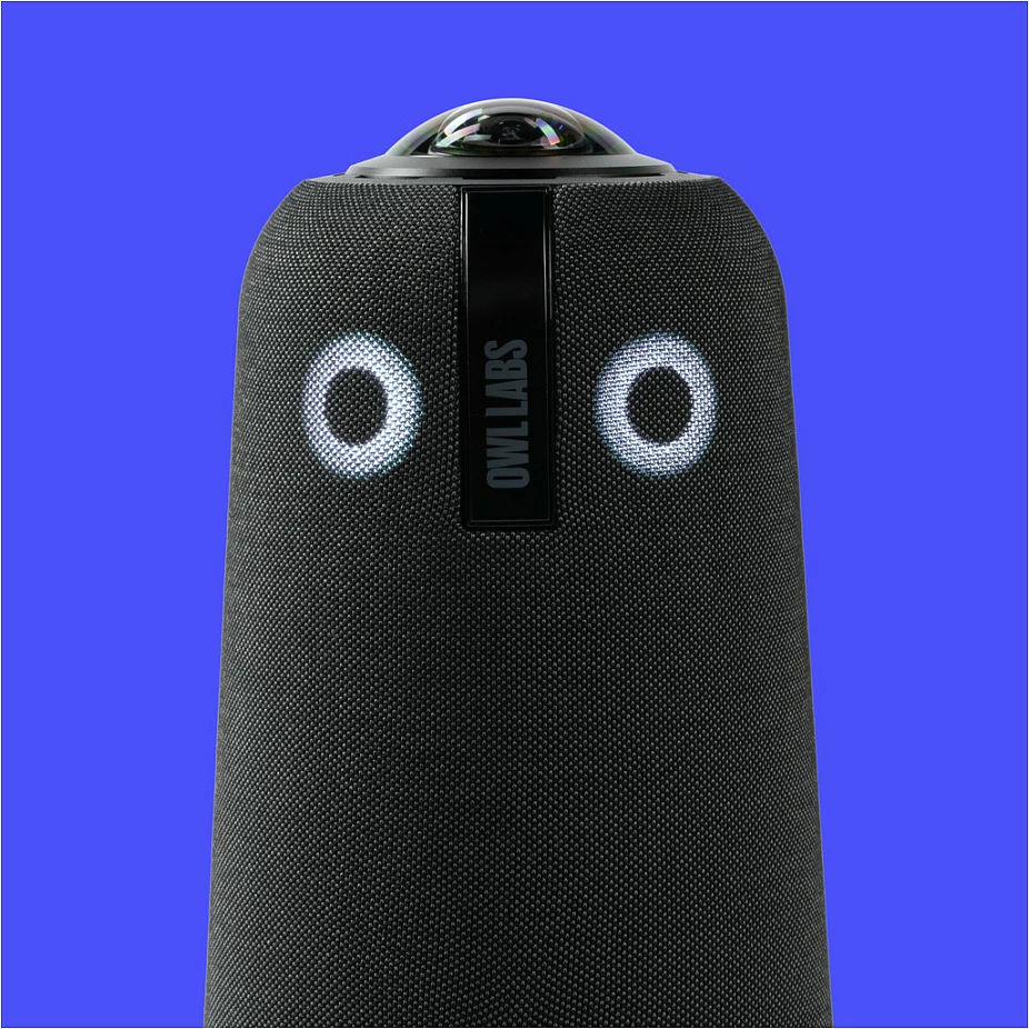 Kamerë konferencash Owl Labs Meeting Owl 4+, 360°, 4K, mikrofon & altoparlant, e zezë