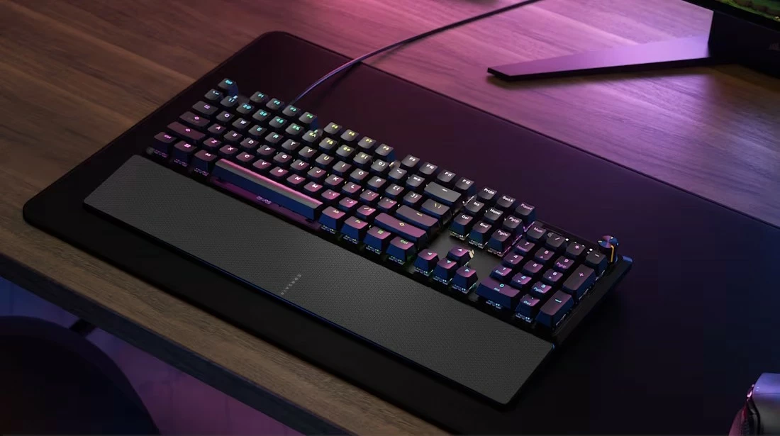 Klaviaturë gaming Corsair K70 Core, mekanike MLX Red, RGB, USB, full-size, e zezë