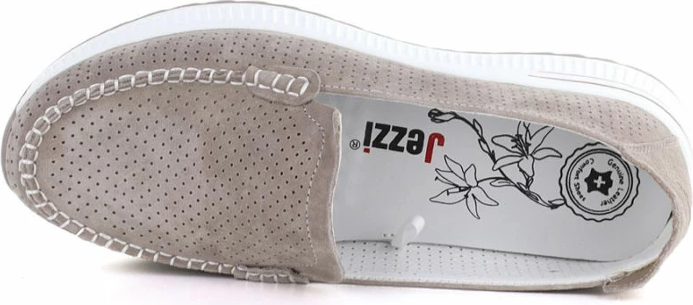 Mokasina lëkure për femra Jezzi 9793, fango