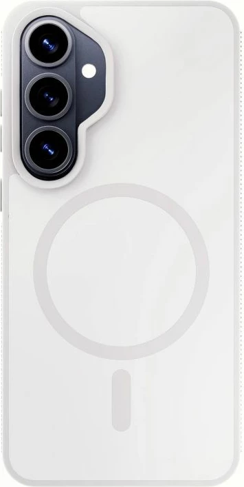 Maskë telefoni 3mk Smoke MagCase Samsung Galaxy S26+, e bardhë
