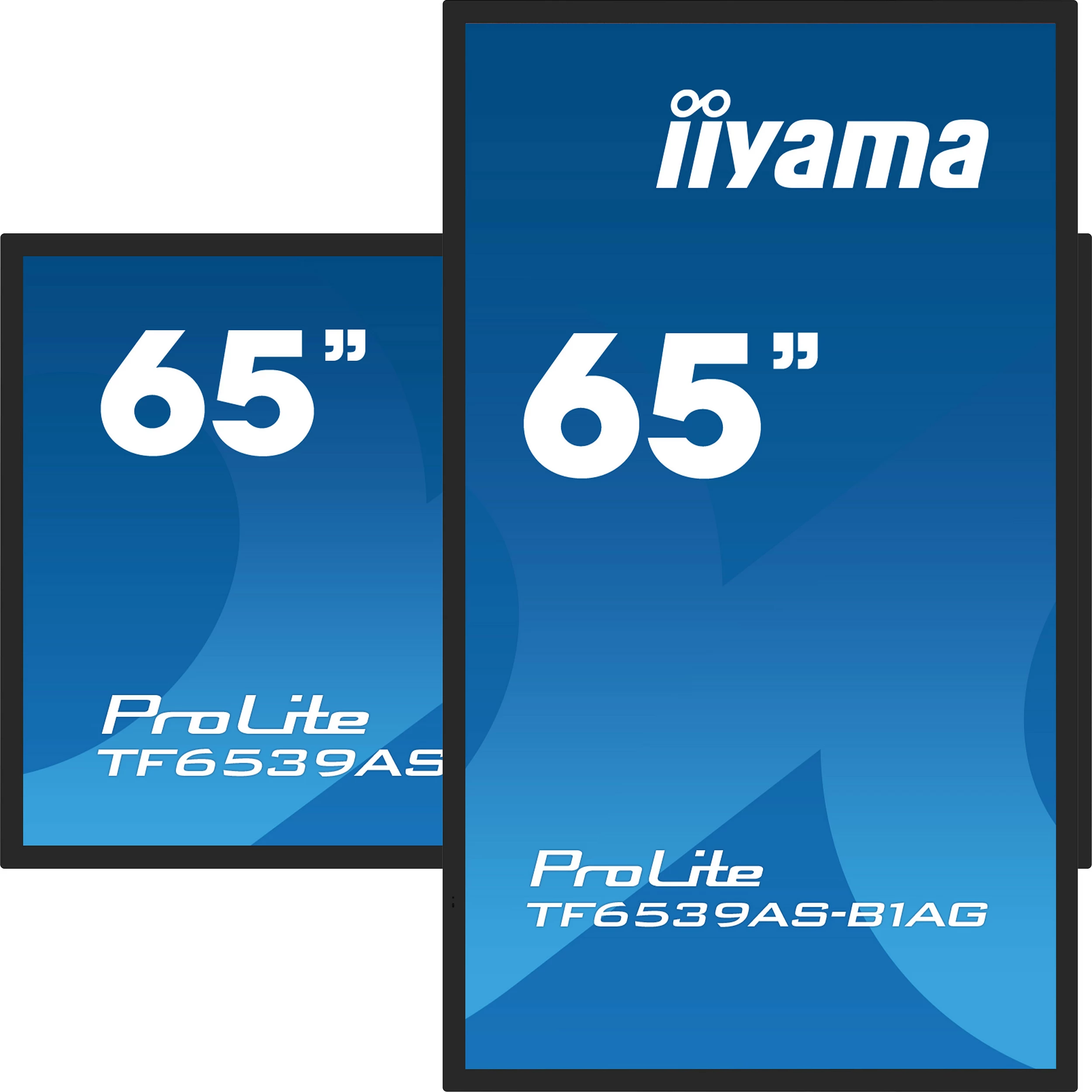 Ekran interaktiv iiyama TF6539AS-B1AG, 64.5", LED, 4K, Android OS