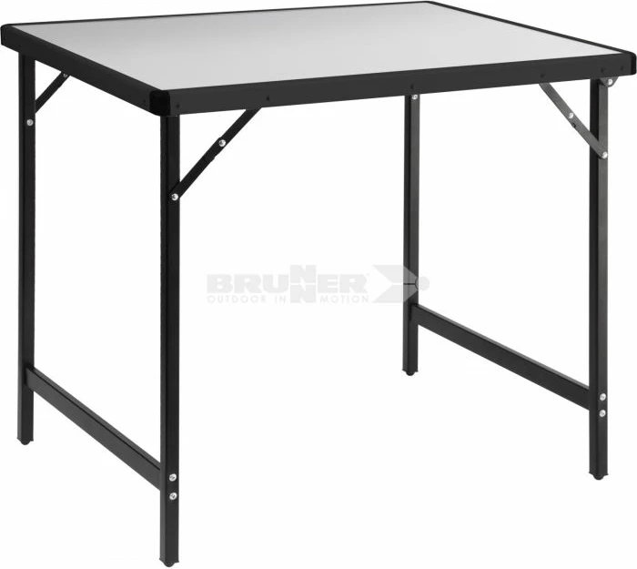 Tavolinë kampingu BRUNNER TORUN 4 0406102N 110x61.5cm e palosshme, gri/zi