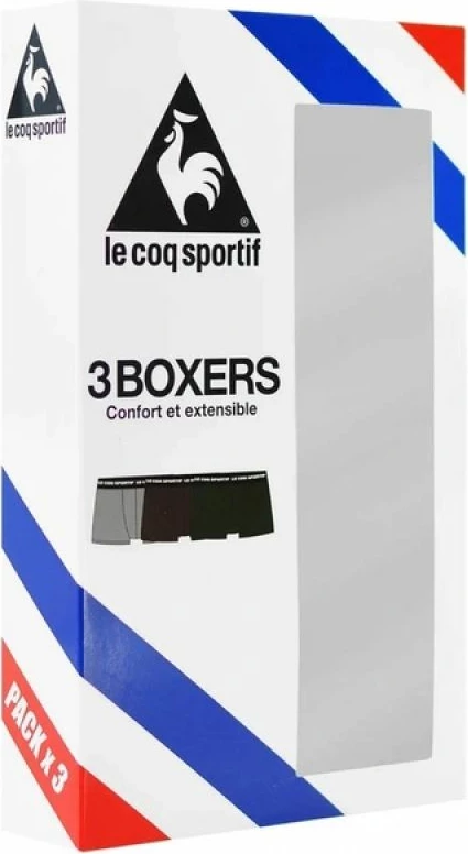 Të brendshme meshkuj Le Coq Sportif K46932CO, set 3 copë, të zeza/gri/bordo [Madhësia: M]