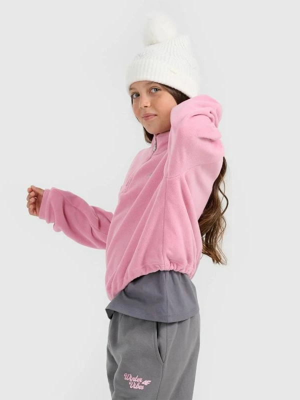 Fleece oversize për vajza 4f