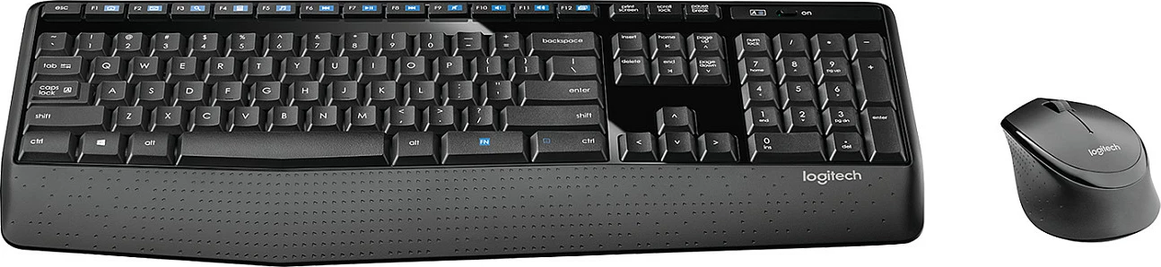 Set tastierë dhe maus Logitech MK345, Wireless, USB, i zi