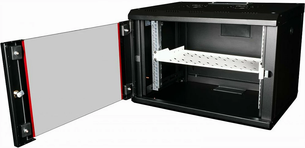 Raft fiks për rack 19" Equip, 1U, 400 mm, hirtë e çelët