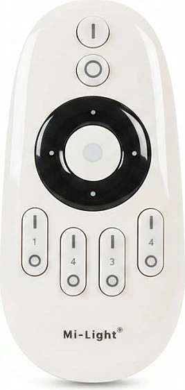 Telekomandë LED Miboxer Mi-Light, Dual White (CCT), 4 Zona, e bardhë