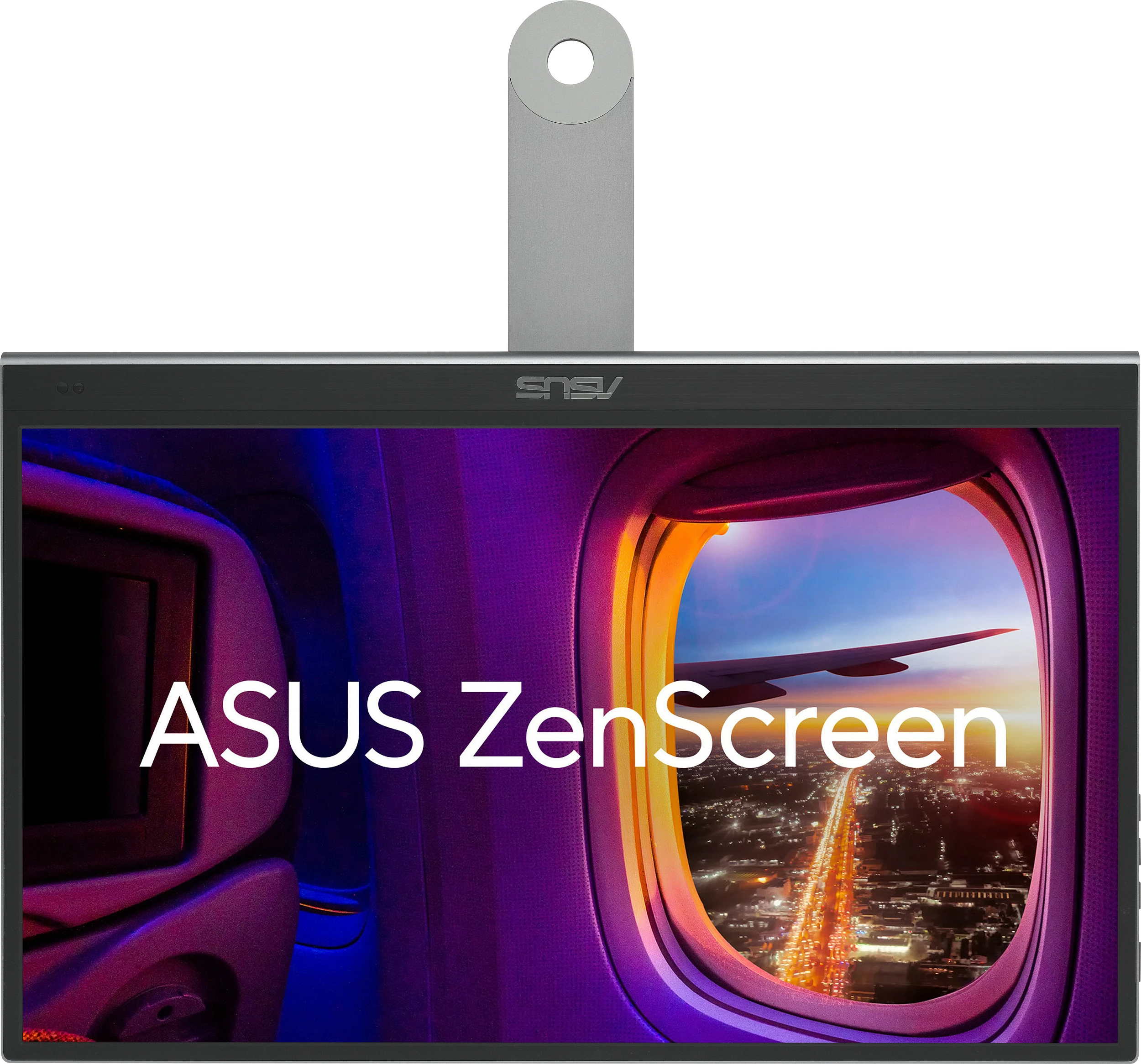 Monitor portativ ASUS ZenScreen MQ16AHE, 15.6", Full HD, OLED, Argjendtë