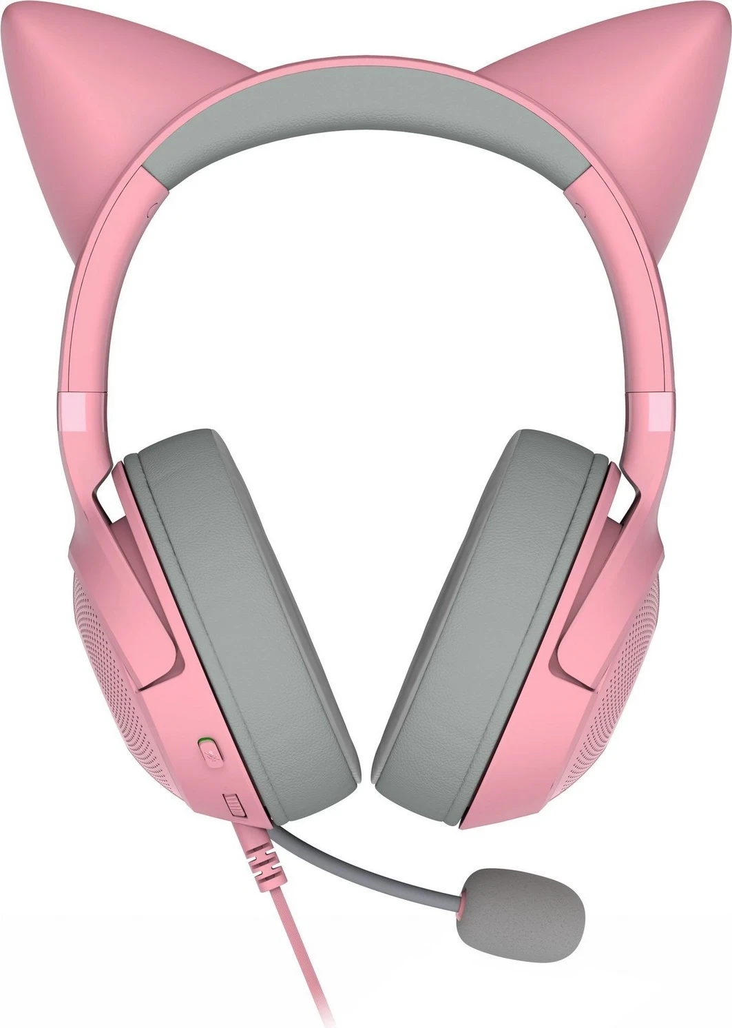 Kufje Razer Kraken Kitty V2 Quartz, rozë