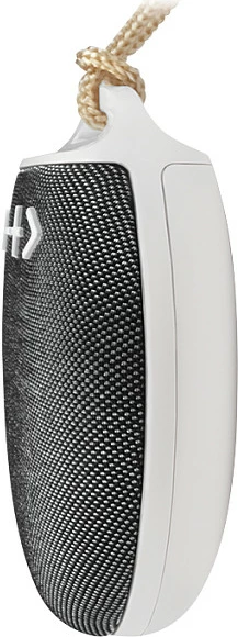 Altoparlant Bluetooth LogiLink BT 4.2, portativ, i rrumbullakët, me mbulesë pëlhure, gri/bardhë