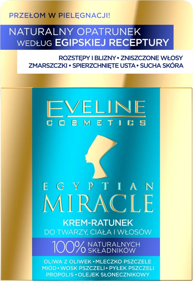 Krem multifunksional për fytyrë, trup dhe flokë Eveline Cosmetics Egyptian Miracle 40ml për femra