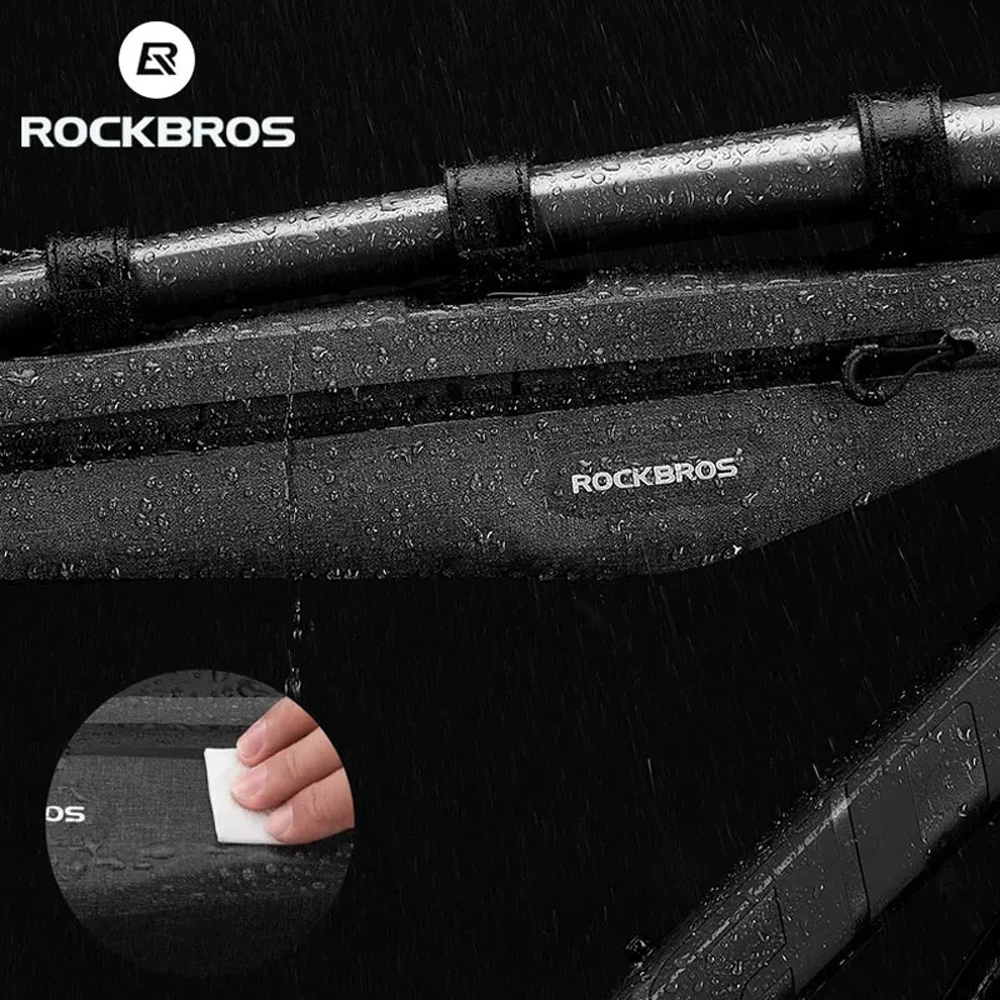 Çantë kornize për biçikletë Rockbros AS-052, 1.5L, poliestër, gri