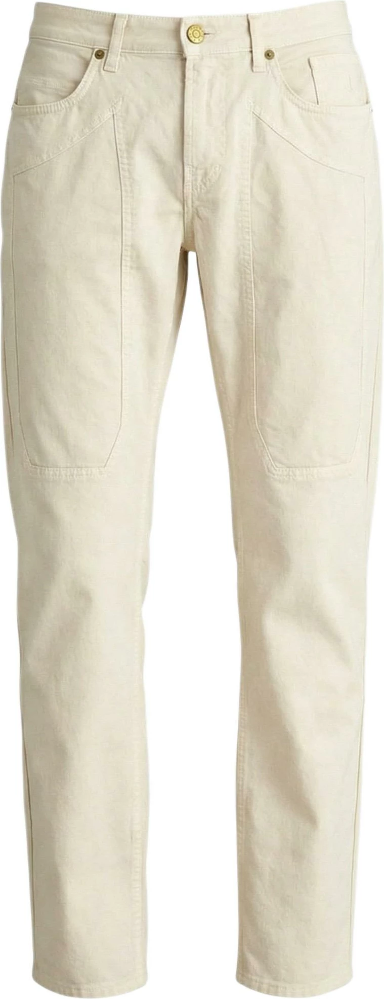Pantallona për meshkuj Jeckerson JOHN Slim Fit, të bardha
