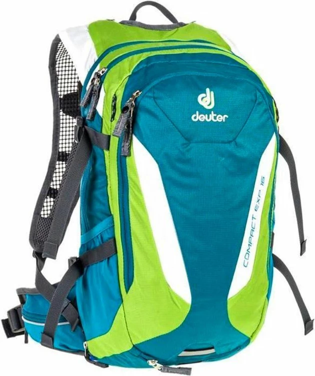 Çantë shpine Deuter, uniseks, blu dhe gjelbër