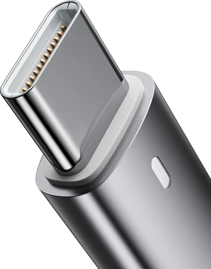 Kabllo USB-A në USB-C Joyroom Extraordinary Series A10 S-UC027A10B 1.2 m 3A LED, e zezë