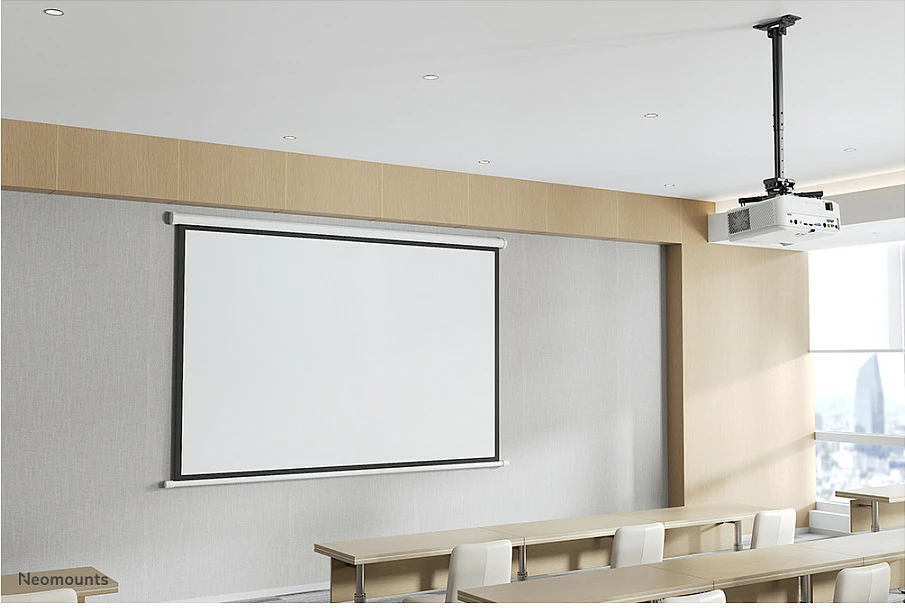 Mbajtës projektori Neomounts CL25-540BL1, Tavan, 35 kg, Çelik, 605 - 905 mm, i zi