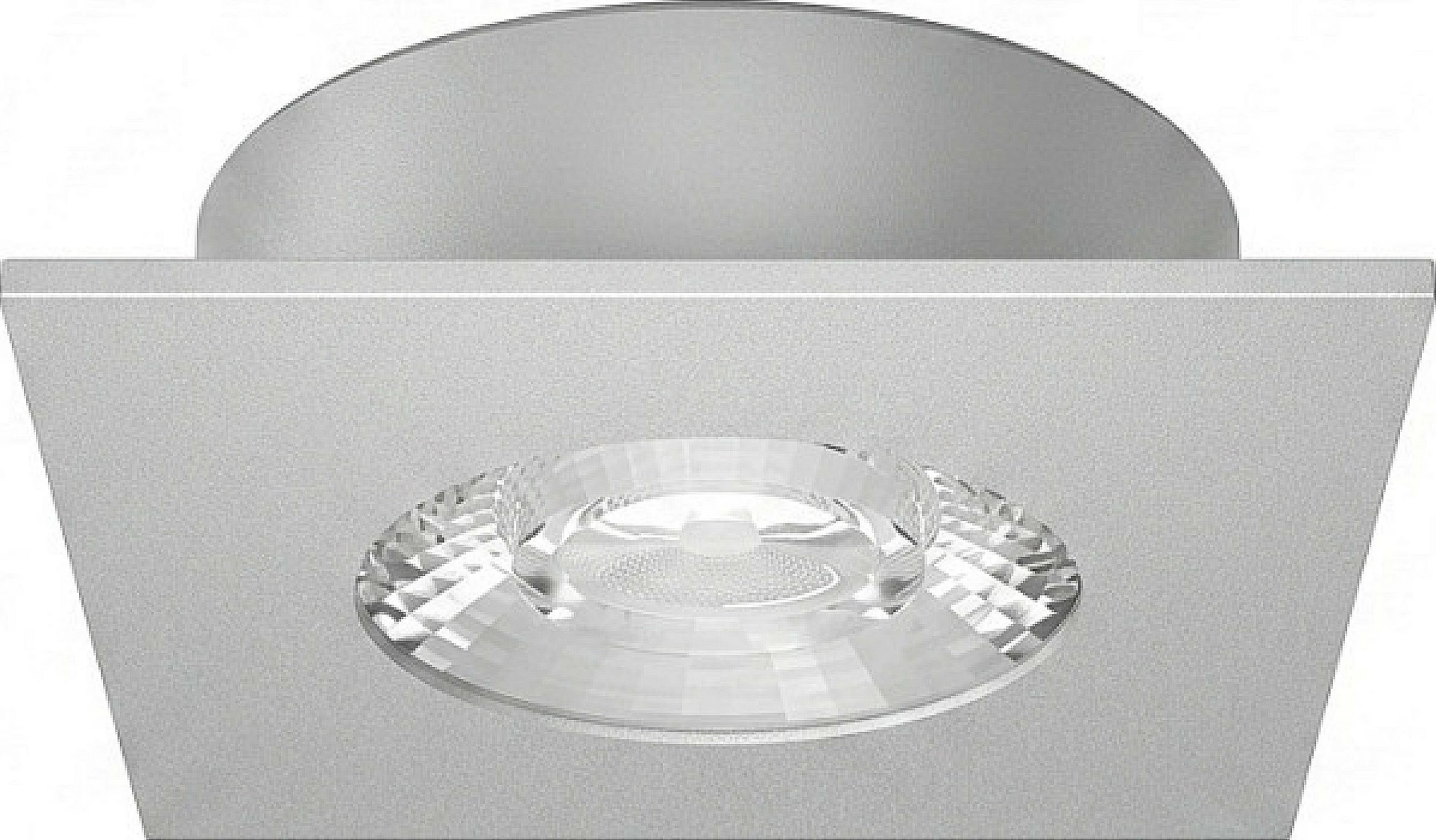 Spot LED tavani Synergy21 Helios, katror, dritë e ngrohtë, argjendtë