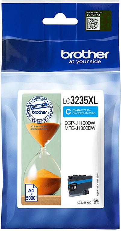 Kartrixh boje Brother LC3235XLC, XL Yield, Cyan