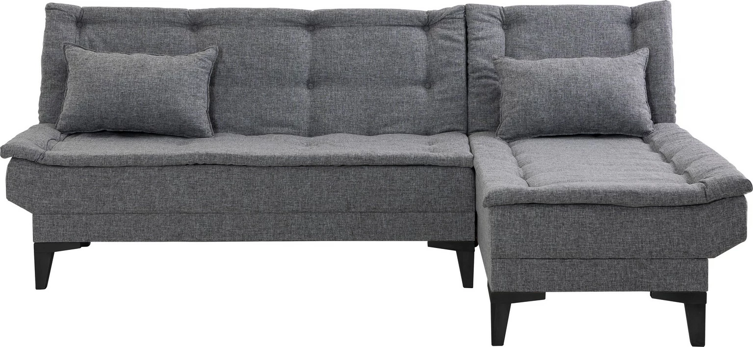 Kënd-sofë krevati Atelier del Sofa, Santo-S, ngjyrë gri e errët