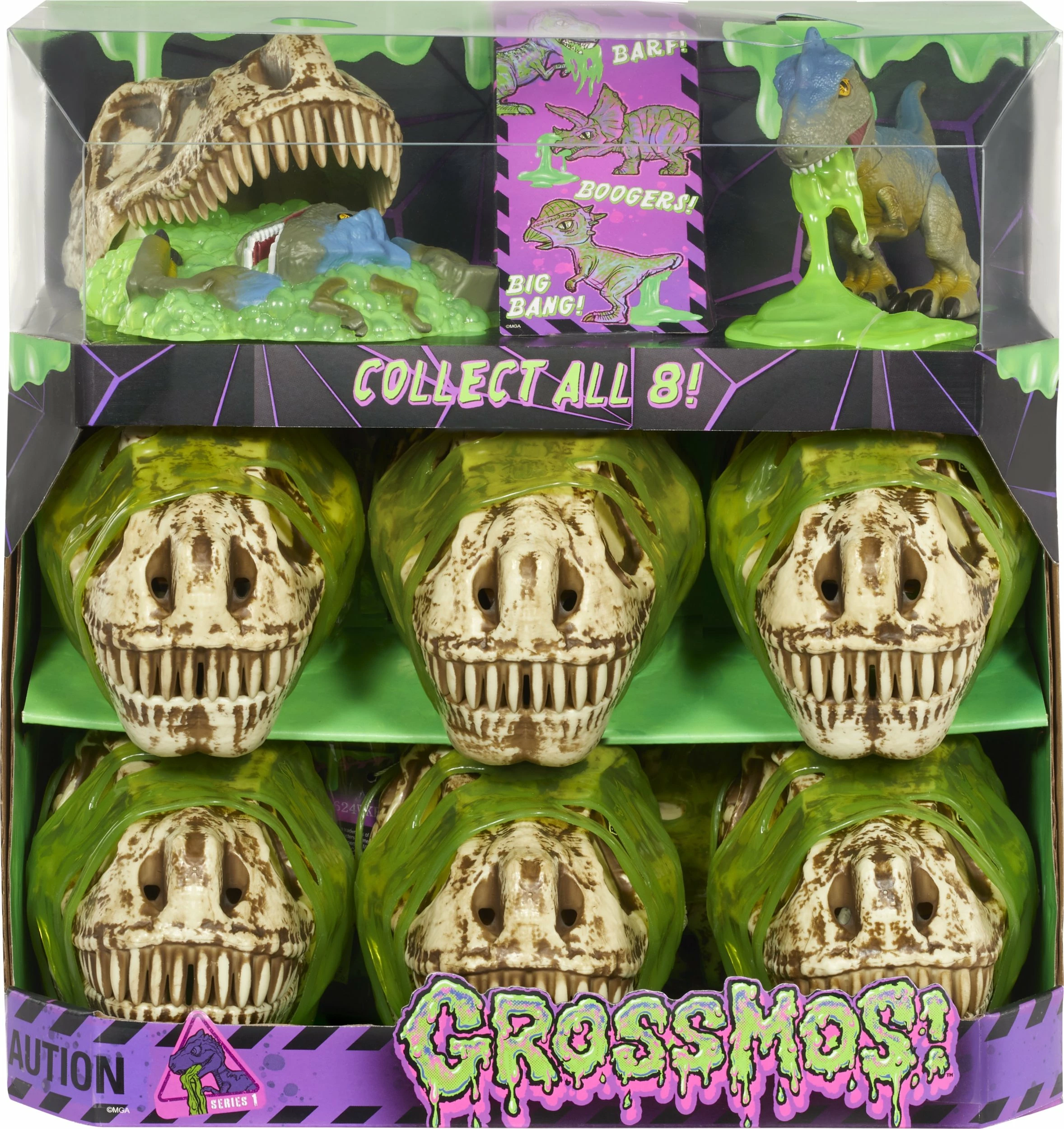 Figurkë MGA Gross-a-Saurus Blind Dino, paketë surprizë