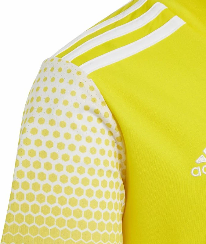 Maicë futbolli për fëmijë adidas, e verdhë