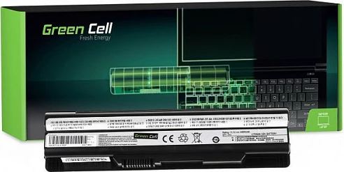 Bateri laptopi Green Cell për MSI CR650/CX650/FX600/GE60/GE70, 11.1V 4400mAh, e zezë