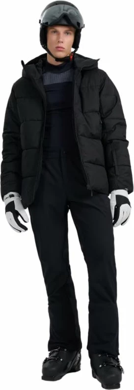 Jakne ski për meshkuj 4f, e zezë