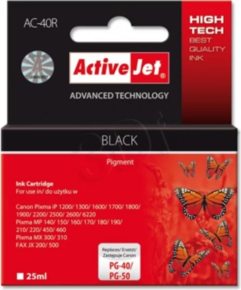 Toner ActiveJet AC-40R (Canon PG-40/PG-50) 25ml, i zi