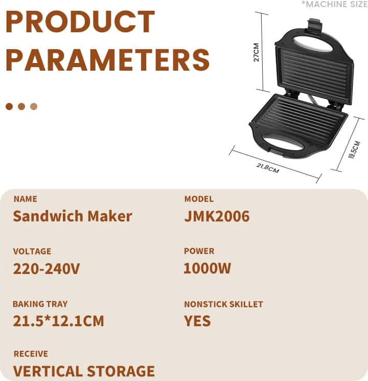 Toster JAMAKY JMK2006