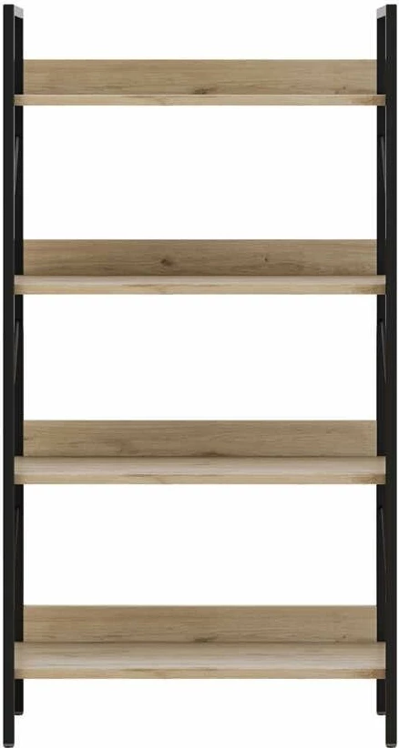 Raft librash Hanah Home, Ktp-840-Ff-1, ngjyrë lisi