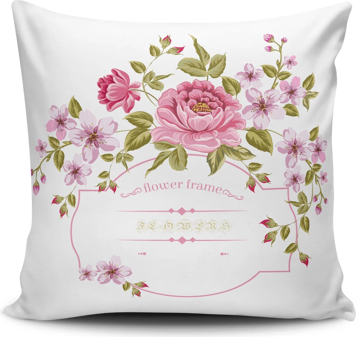 Jastëk dekorativ Aberto Design, NKRLNT-330, shumëngjyrësh, 43x43cm