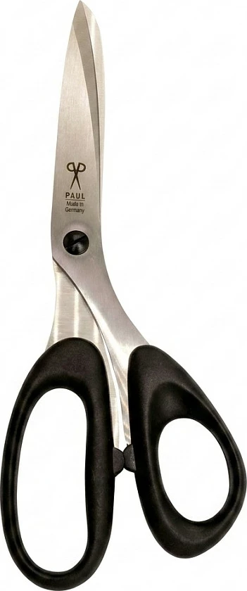 Gërshërë profesionale për stof Scherenmanufaktur Paul 907, 19 cm, zezë/argjend