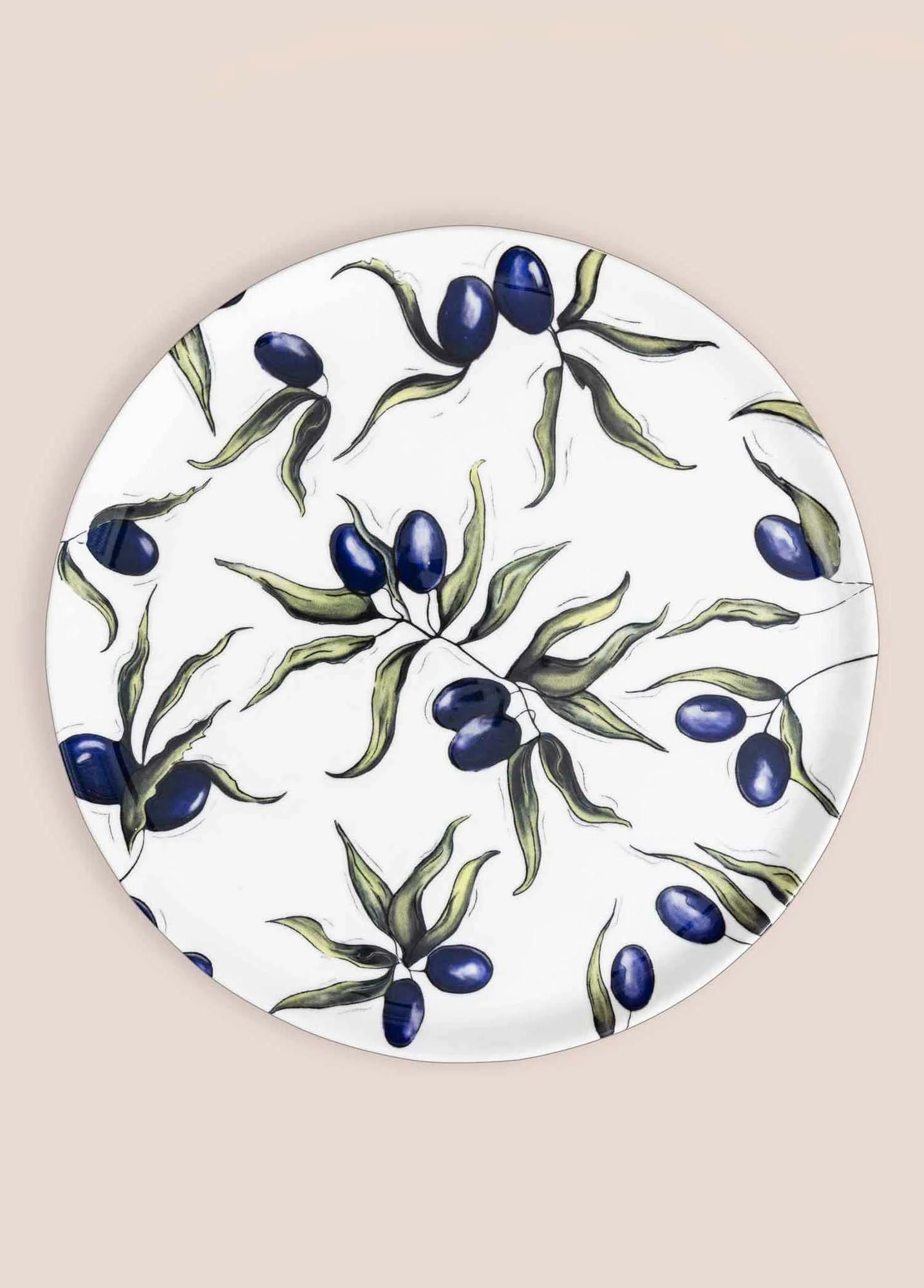 Pjatë shërbimi Hermia Concept, OVS0006, shumëngjyrëshe, 30cm