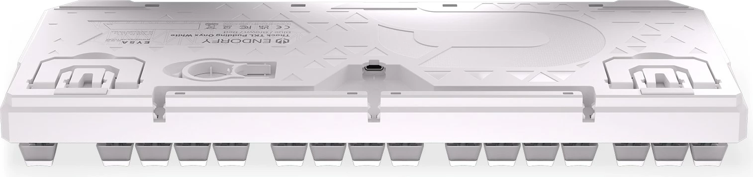 Tastierë gaming, Endorfy, TKL, RGB, e bardhë 