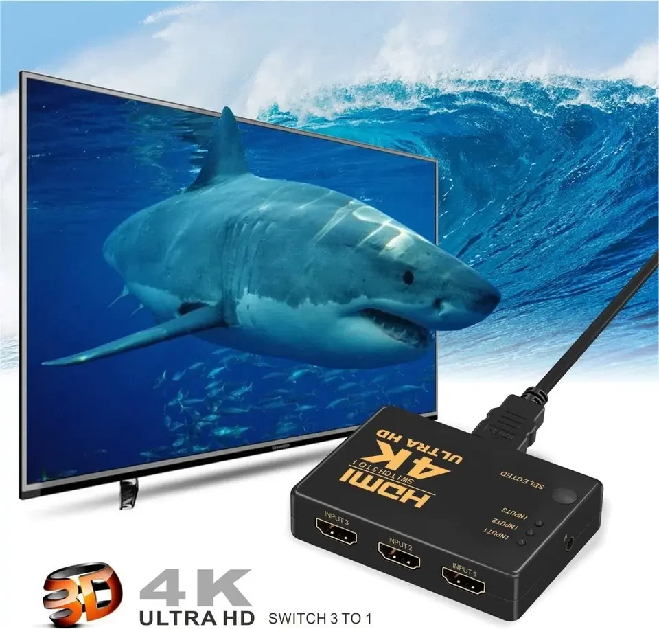 Nderrues HDMI TECH TIME 3ne1 HD-3