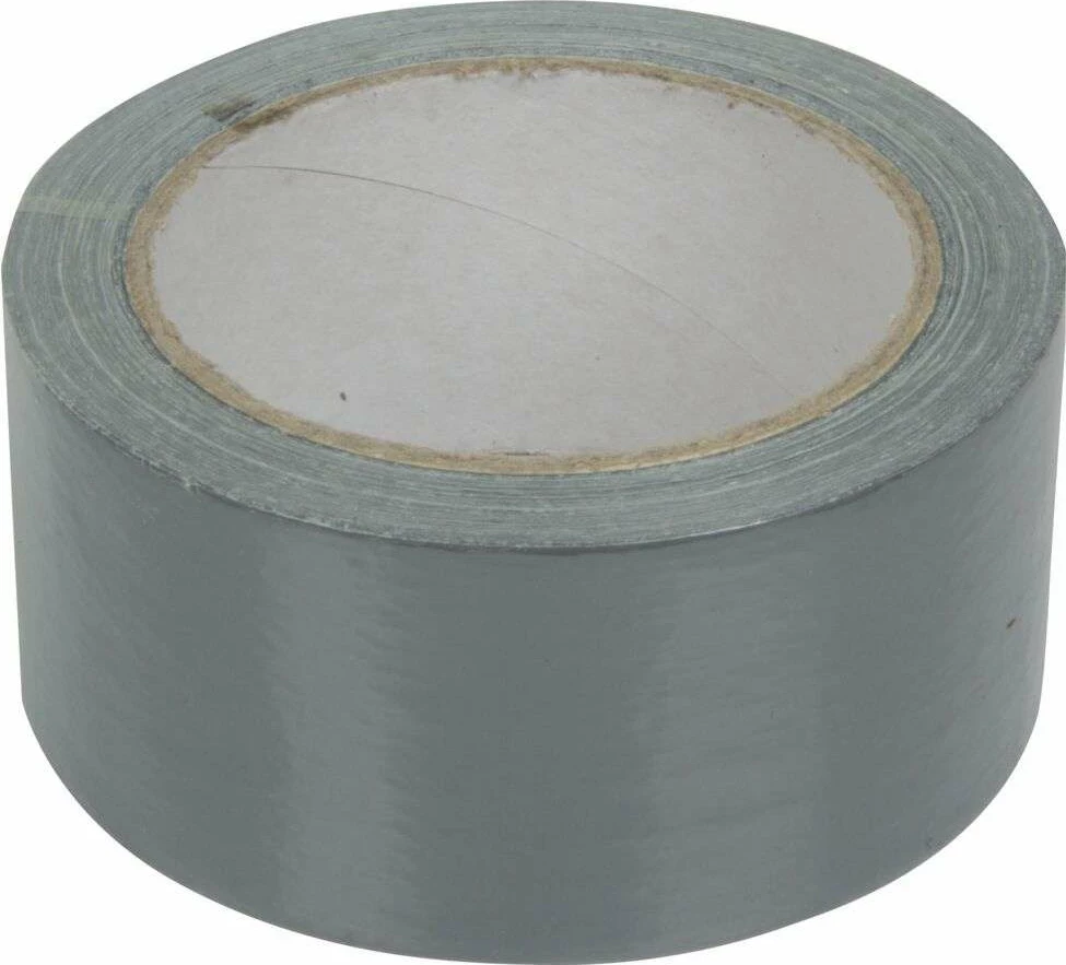 Shirit riparimi PROLINE 13136 48mm x 9m i përforcuar me rrjetë plastike, gri