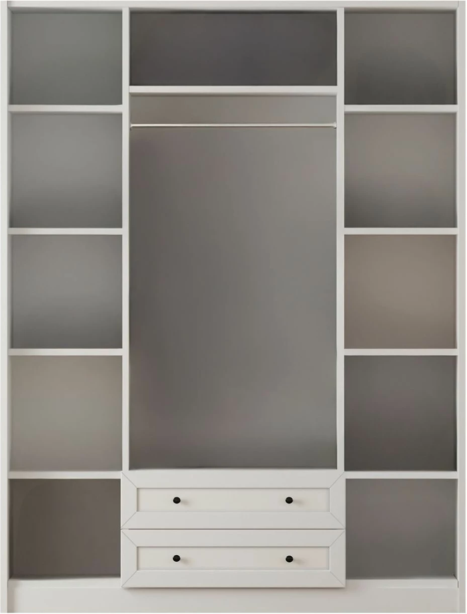 Dollap Skye Decor, Rb-168-01-011, ngjyrë e bardhë mat