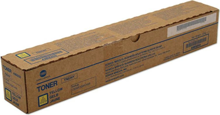 Toner, Konica Minolta, TN-514 (TN514Y) A9E8250, kapacitet rreth 24,000 faqe, verdhë