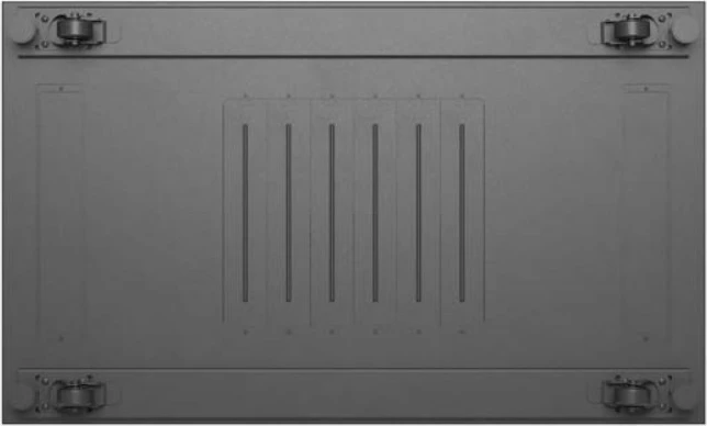 Kabinet rack qëndrimor 19" Lanberg FF01-6022-23B 22U, ngarkesë 800 kg, derë e perforuar, panel me 6 ventilatorë, Flat Pack, e zezë