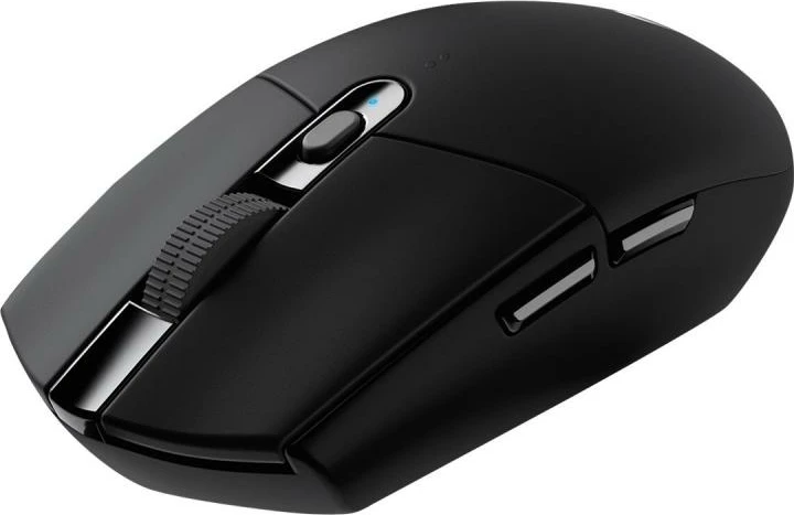 Maus gaming wireless, Logitech, G305 LIGHTSPEED 910-005283, HERO 200–12,000 DPI, 6 butona, 1 ms nano USB, e zezë