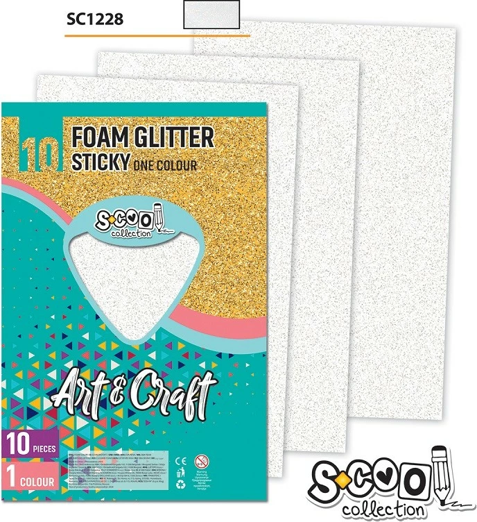 Osh Leter Dekoruese Sticky Me Xixa E Bardhe 20X30Cm 1/10 Sc1228