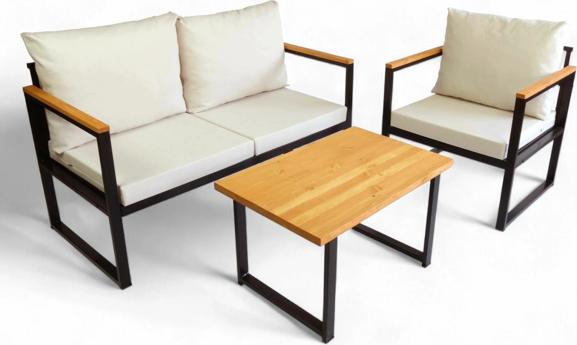 Set lounge për kopsht Skye Decor, CPT5549-130, bezhë
